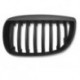 Griglia mascherina radiatore anteriore verniciabile - nera sx