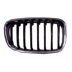 Griglia mascherina radiatore anteriore cromata - nera versione Sport dx
