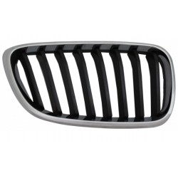 Griglia mascherina radiatore cromata - nera dx