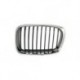 Griglia mascherina radiatore anteriore cromata - nera sx