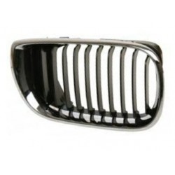 Griglia mascherina radiatore anteriore cromata - nera dx
