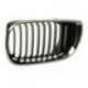 Griglia mascherina radiatore anteriore cromata - nera sx