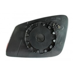 Piastra specchietto termica con vetro blu asferico lato passeggero - dx