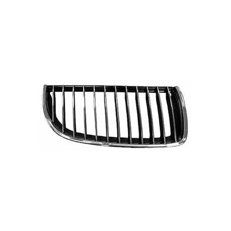 Griglia mascherina radiatore cromata - cromata - nera dx