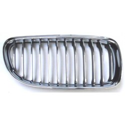 Griglia mascherina radiatore anteriore cromata - nera dx