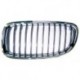 Griglia mascherina radiatore anteriore cromata - nera sx