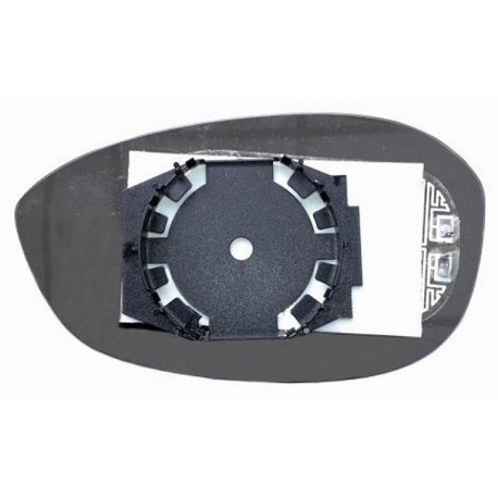 Piastra specchietto termica con vetro blu asferico lato passeggero - dx