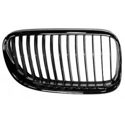 Griglia mascherina radiatore anteriore cromata - nera dx