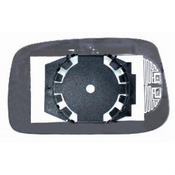 Piastra specchietto termica con vetro blu asferico lato passeggero - dx