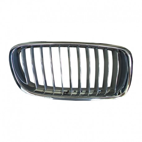 Griglia mascherina radiatore anteriore cromata - grigia versione Modern dx