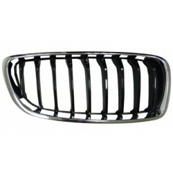 Griglia mascherina radiatore cromata - nera versione Sport dx