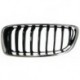 Griglia mascherina radiatore cromata - nera versione Sport sx