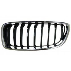 Griglia mascherina radiatore cromata - nera versione Sport sx
