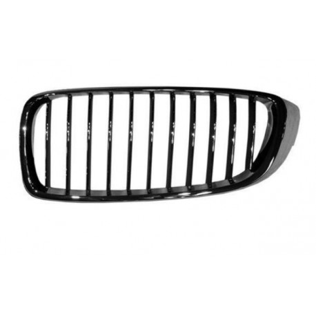 Griglia mascherina radiatore anteriore cromata - nera versione Luxury dx