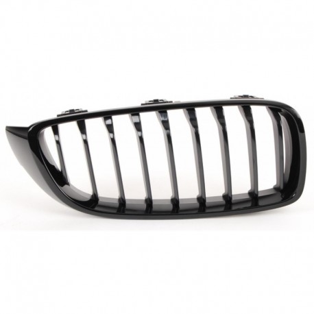 Griglia mascherina radiatore nera lucida versione M-tech dx