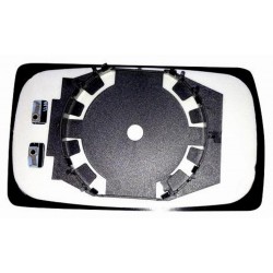 Piastra specchietto termica con vetro blu lato guida - sx