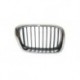 Griglia mascherina radiatore anteriore cromata - nera dx