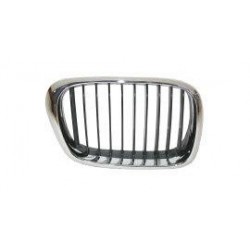 Griglia mascherina radiatore anteriore cromata - nera dx