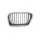 Griglia mascherina radiatore anteriore cromata - nera sx