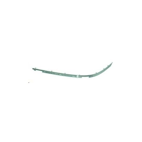 Modanatura paraurti anteriore cromata sx