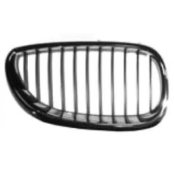 Griglia mascherina radiatore anteriore cromata - nera dx