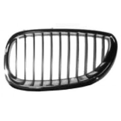 Griglia mascherina radiatore anteriore cromata - nera sx