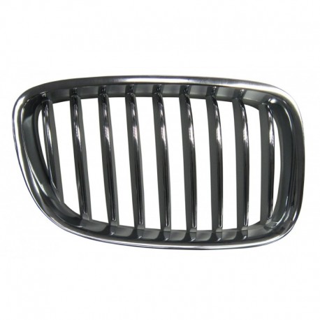 Griglia mascherina radiatore anteriore cromata - titanio dx