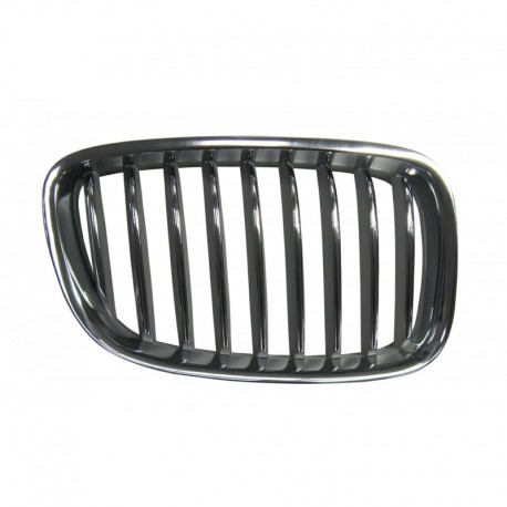 Griglia mascherina radiatore anteriore cromata - titanio dx