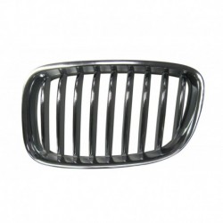 Griglia mascherina radiatore anteriore cromata - titanio sx