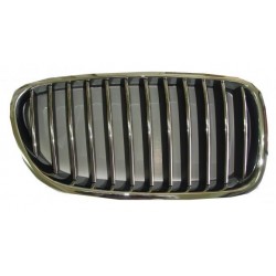 Griglia mascherina radiatore anteriore cromata - nera dx