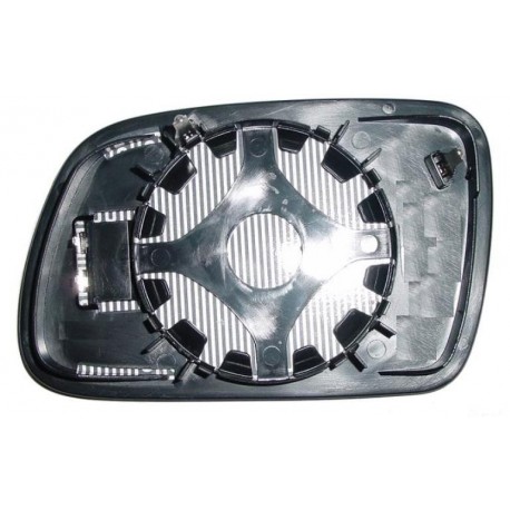 Piastra specchietto termica con vetro blu lato passeggero - dx