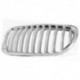 Griglia mascherina radiatore anteriore cromata - grigia sx
