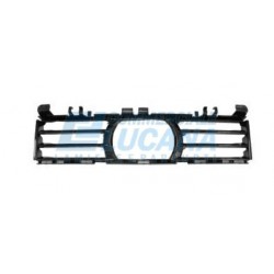 Griglia paraurti anteriore centrale con foro nera lucida