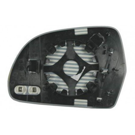 Piastra specchietto termica con vetro blu lato passeggero - dx