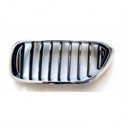 Griglia mascherina radiatore cromata - nera versione Luxury sx