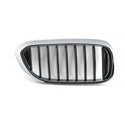 Griglia mascherina radiatore cromata - nera lucida versione Sport dx