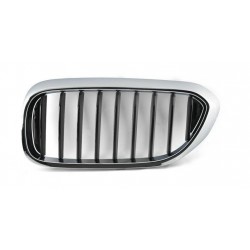 Griglia mascherina radiatore cromata - nera lucida versione Sport sx