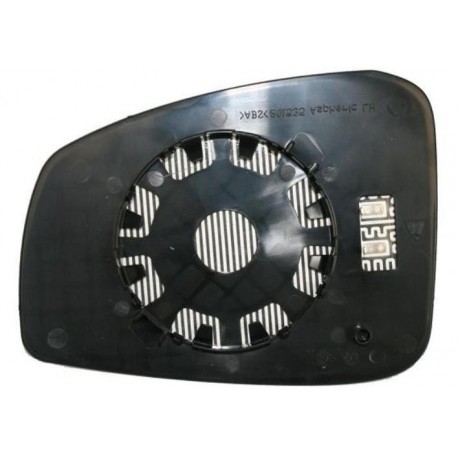 Piastra specchietto termica con vetro blu lato passeggero - dx