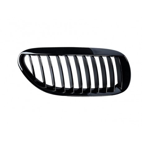 Griglia mascherina radiatore anteriore cromata - nera dx
