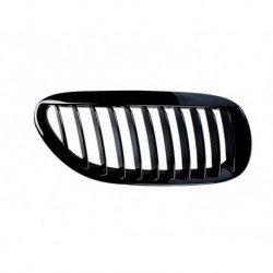 Griglia mascherina radiatore anteriore cromata - nera dx