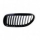 Griglia mascherina radiatore anteriore cromata - nera sx