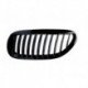 Griglia mascherina radiatore anteriore cromata - nera sx