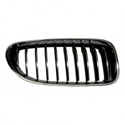 Griglia mascherina radiatore anteriore cromata - nera dx
