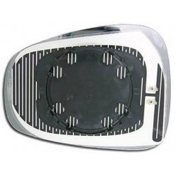 Piastra specchietto termica con vetro blu lato passeggero - dx