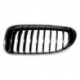 Griglia mascherina radiatore anteriore cromata - nera sx