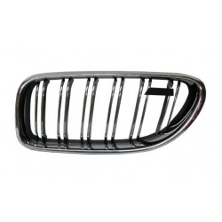 Griglia mascherina radiatore anteriore cromata - nera versione M-Tech sx