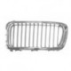Griglia mascherina radiatore anteriore cromata - nera sx