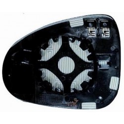 Piastra specchietto termica con vetro blu lato passeggero - dx