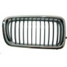 Griglia mascherina radiatore cromata - nera dx