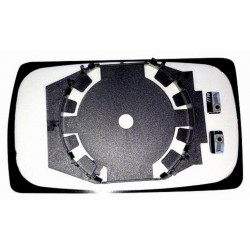 Piastra specchietto termica con vetro blu lato passeggero - dx